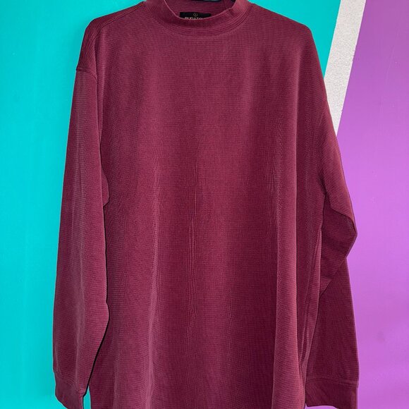 Burgandy Bugatchi Sweater Size XL - Picture 1 of 3